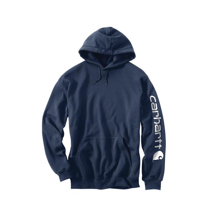 Carhartt Midweight Logo Hoodie New Navy K288 472