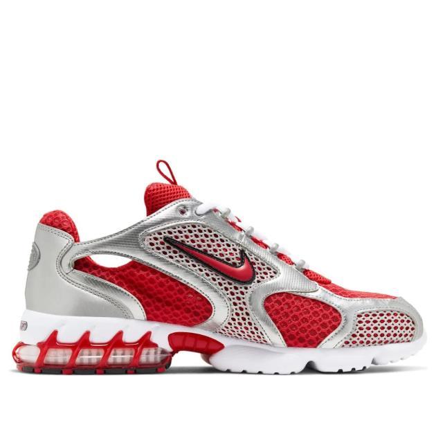 Nike Air Zoom Spiridon Cage 2 Varsity Red Low-Top Sneakers