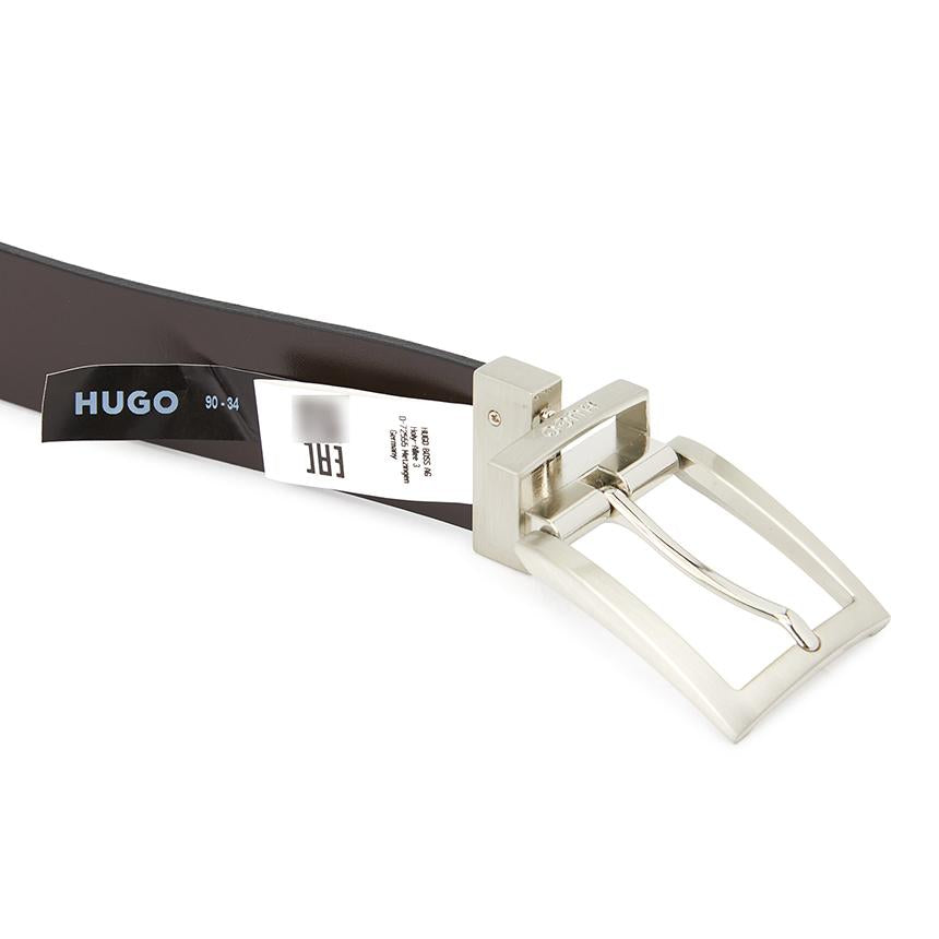 HUGO BOSS Men's Leather Belt 50497462 002