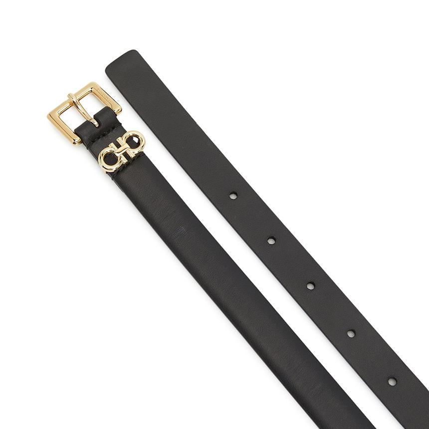 Ferragamo Gancini Leather Women's Belt