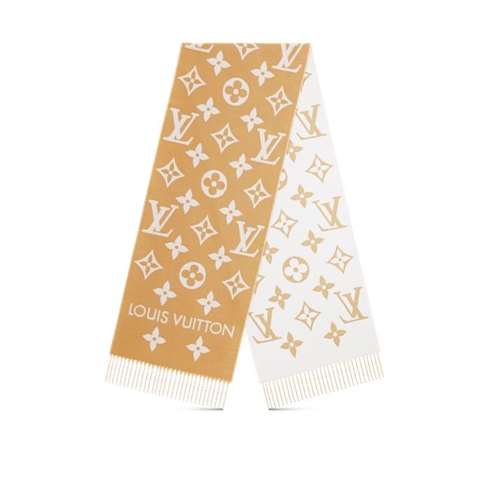 Louis Vuitton Simply Signature Scarf Beige M77728