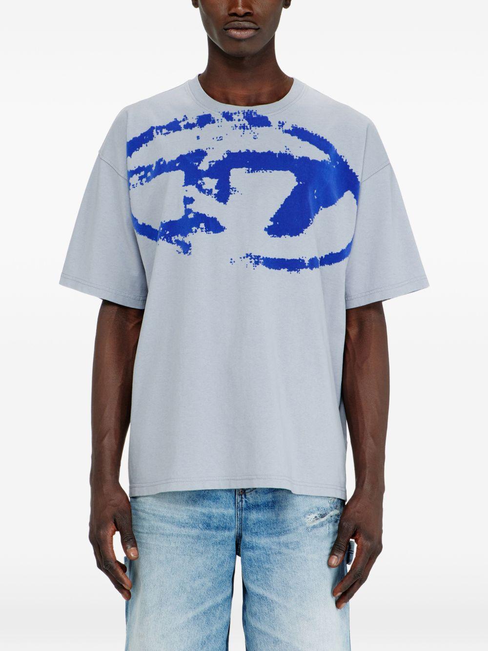 DIESEL Short Sleeve T-Shirt FW26 A130490DQAU9ED