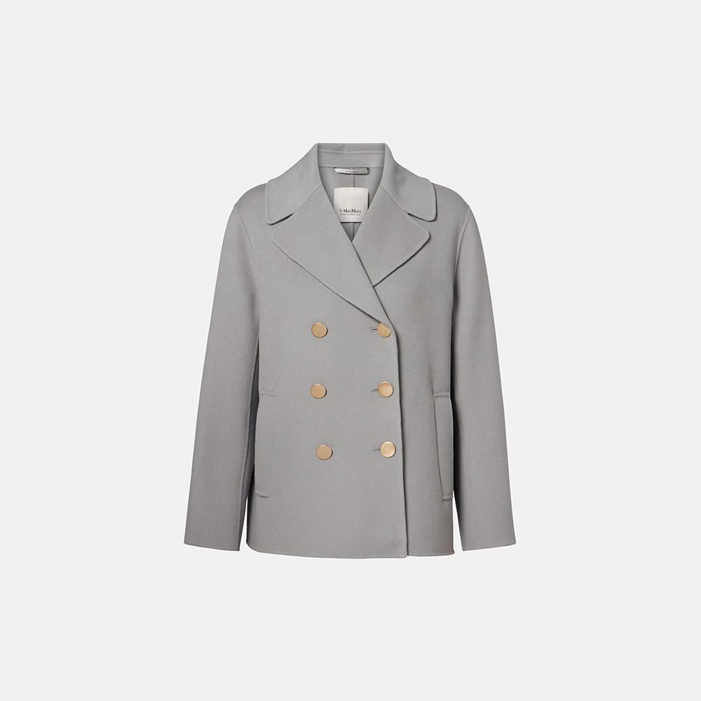Max Mara Virgin Wool Jacket Avio Blue 9041046106 088