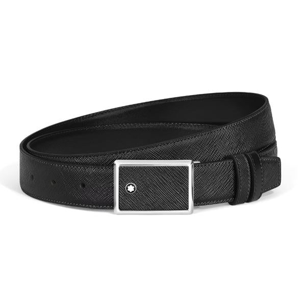 Montblanc New Marquetry Plate Sartorial Reversible Belt 30mm