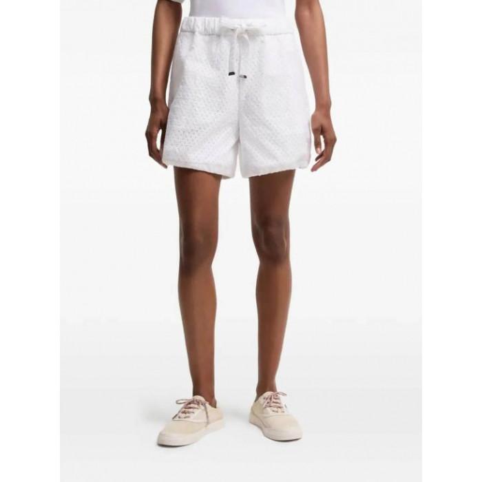 Moncler Women's Sangallo Cotton Poplin Shorts 2B00010 597LQ 001