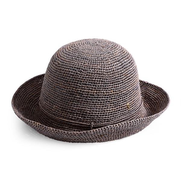 HELEN KAMINSKI Eclipse Melange Metal Logo Cloche Bucket Hat Women