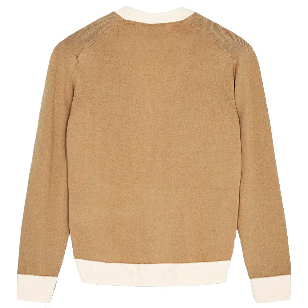 Maison Kitsune Baby Fox Bicolor Cardigan HU00542KT1036 P221