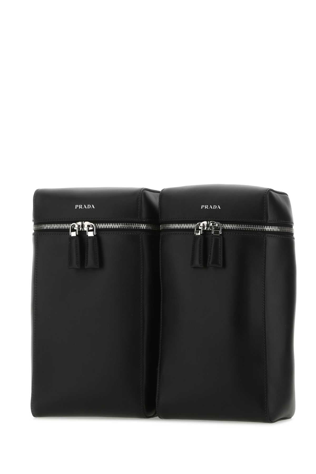 PRADA Black Nylon Backpack