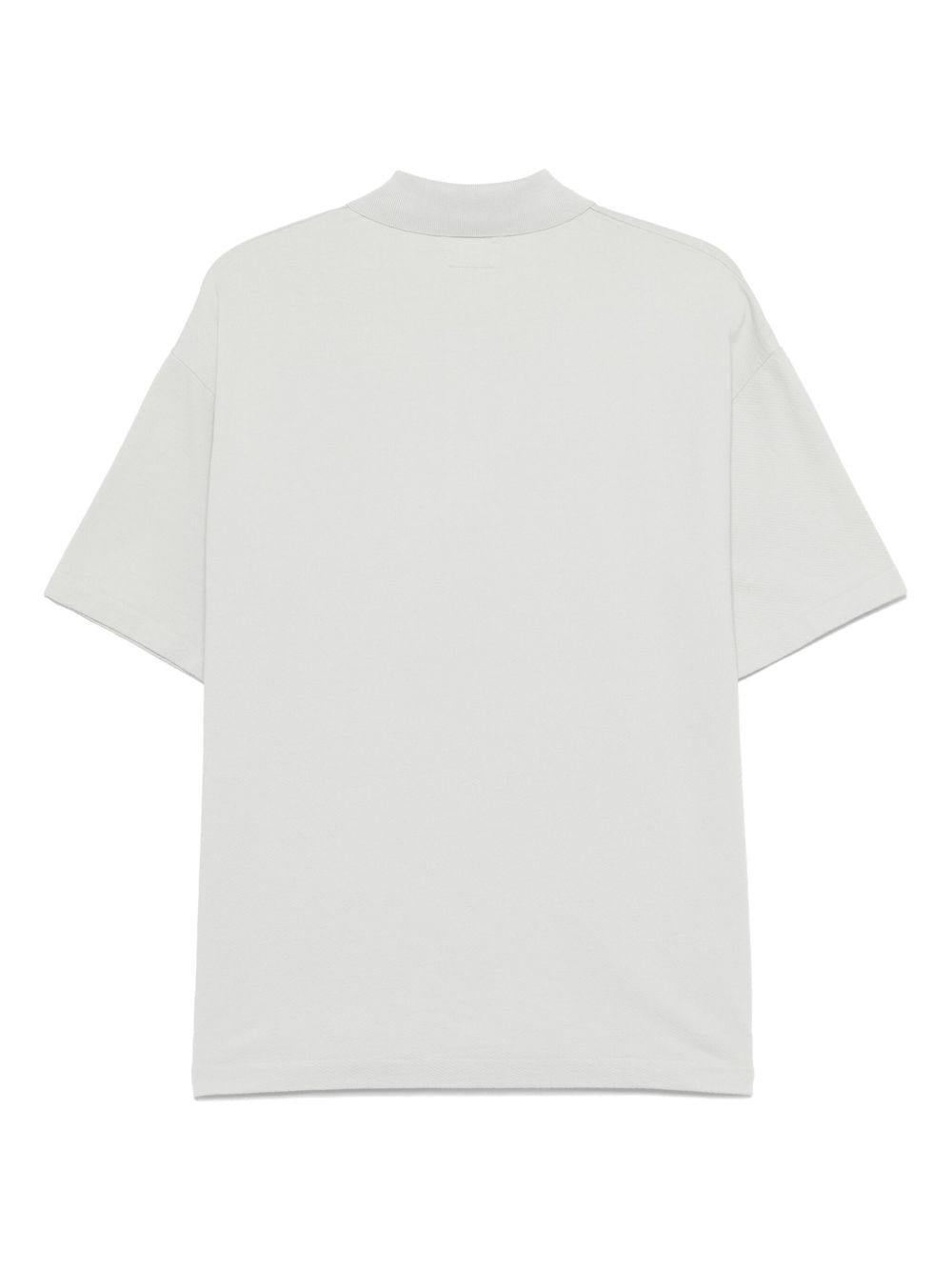 CP Company Cotton Short Sleeve Polo Shirt Navy Men