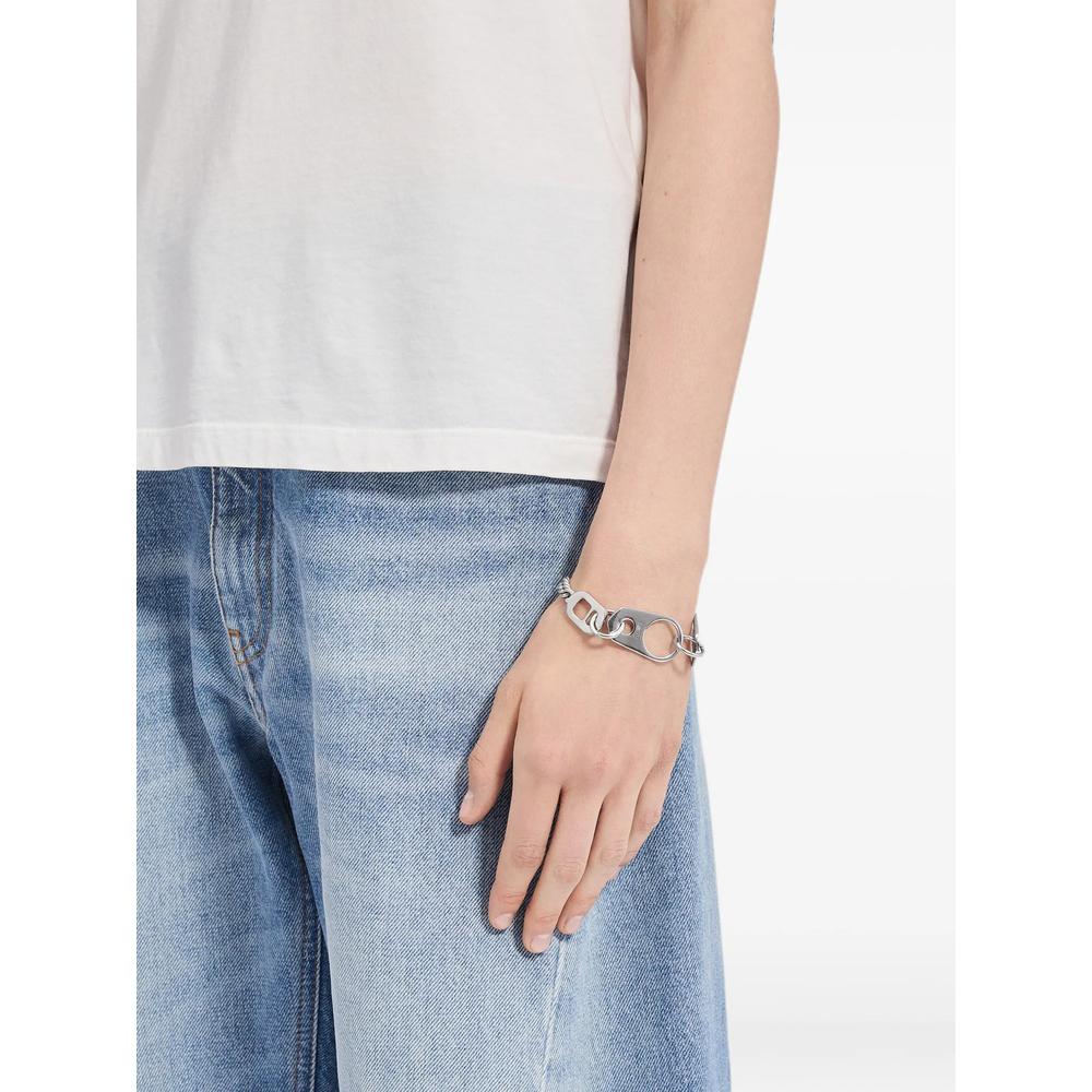 Maison Margiela Silver-Tone Chain Bracelet