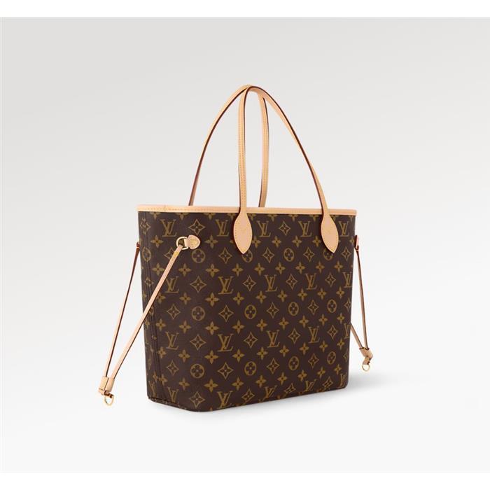 Louis Vuitton Neverfull MM Monogram Shoulder Tote Bag