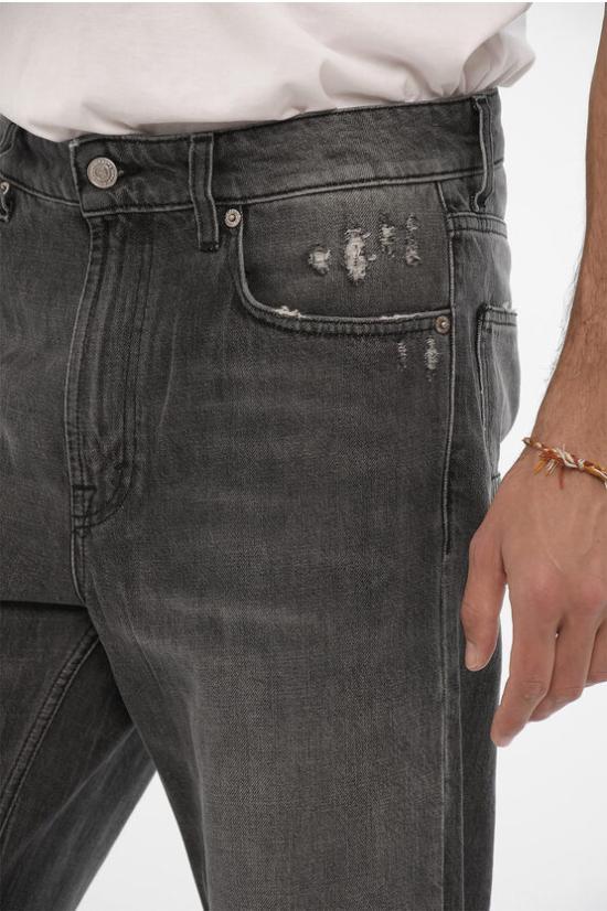 DEPARTMENT FIVE Black Denim Jeans for Men UP5042 DF0036999