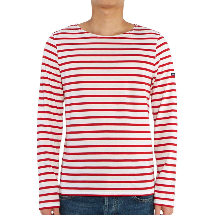 Saint James Minquiers Unisex Long Sleeve T-Shirt 9858 KD