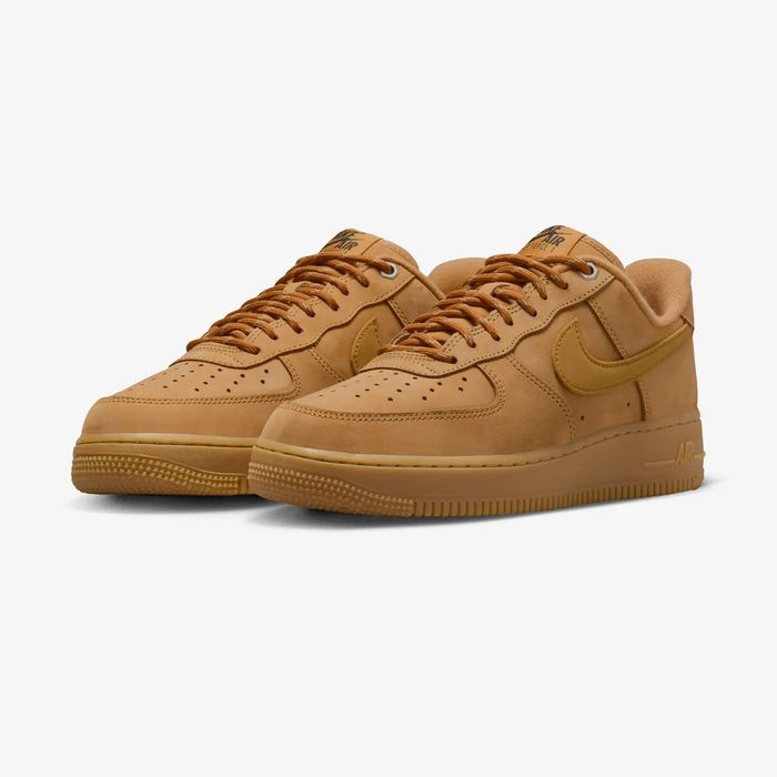 Nike Womens Air Force 1 Low Flax Wheat Sneakers