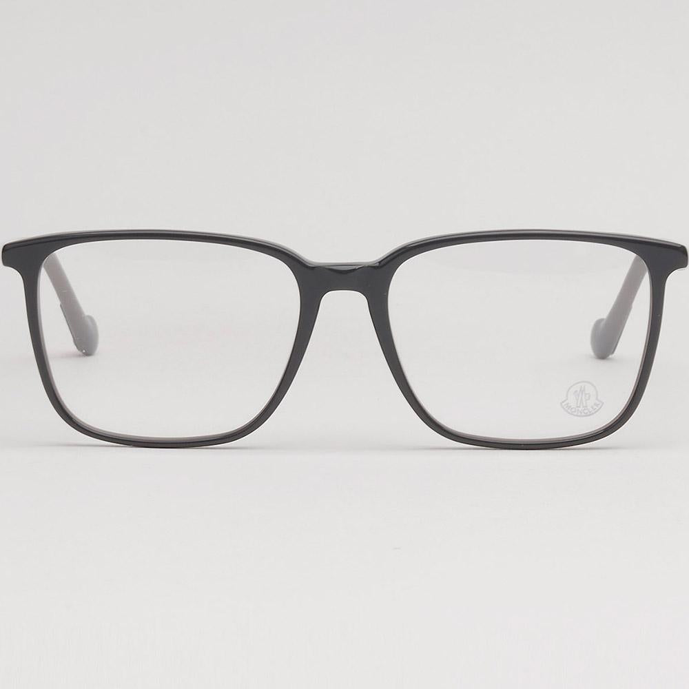 Moncler Gray Thin Acetate Oversized Unisex Eyeglass Frames