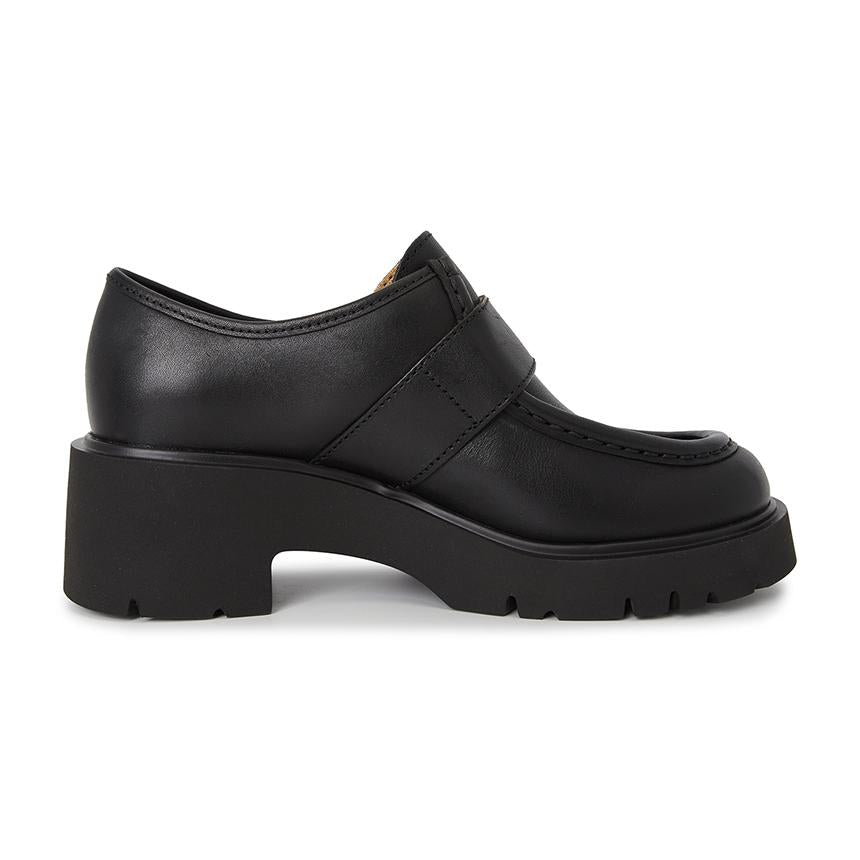 Camper Mila Leather Loafers Black Women’s Shoes