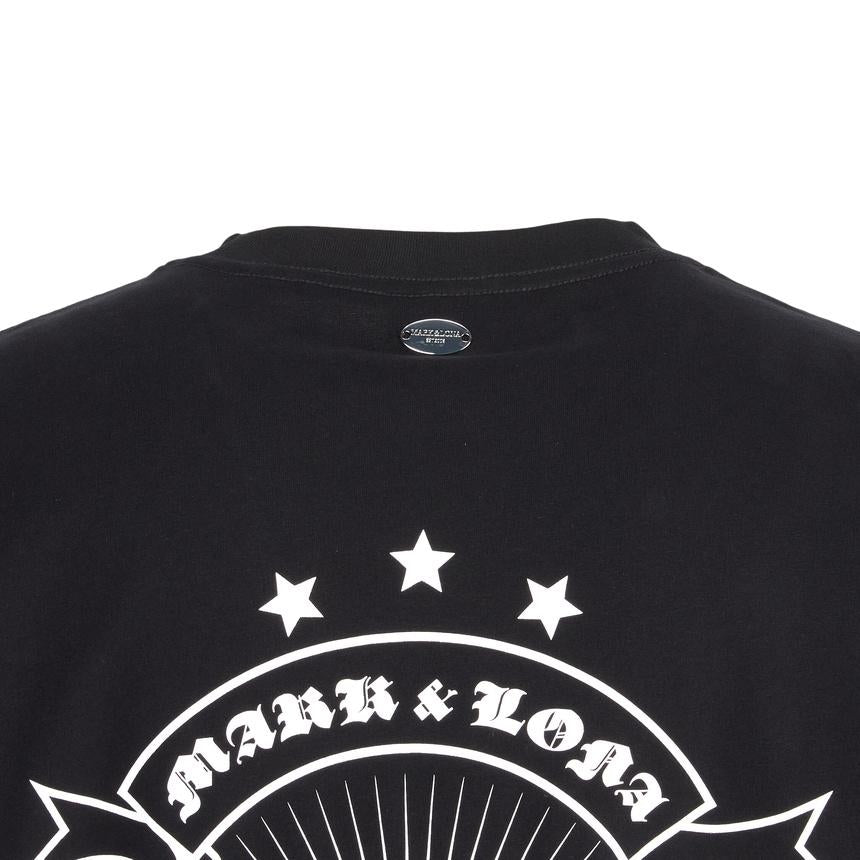 MARK&LONA Men’s Golf Short Sleeve T-Shirt Black