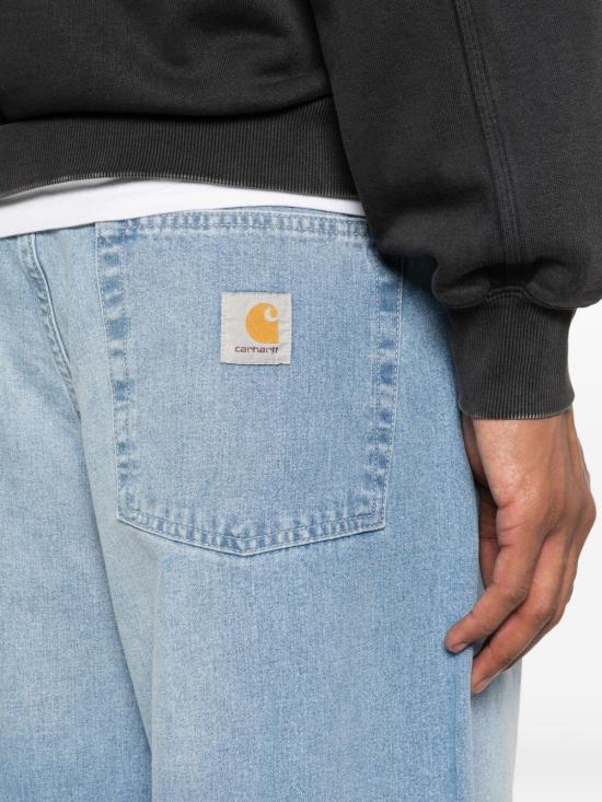 CARHARTT WIP Brandon Denim Pants for Men I036544 01ZO BLUE LIGHT TRUE WASHED DOM