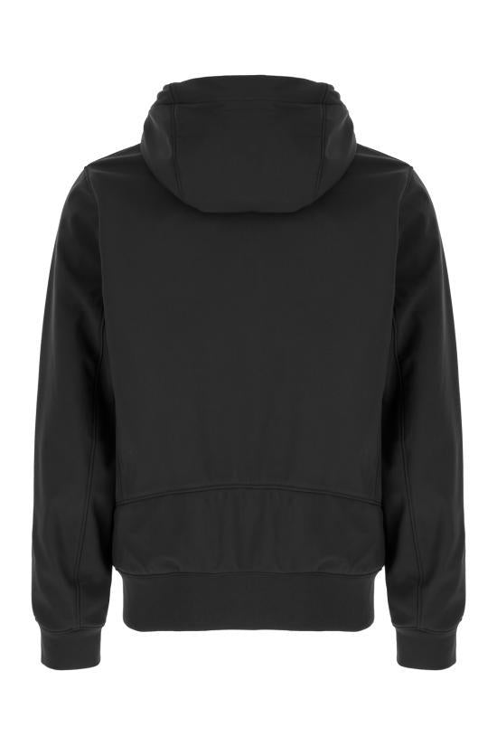 CP Company Black Hooded Sweatshirt