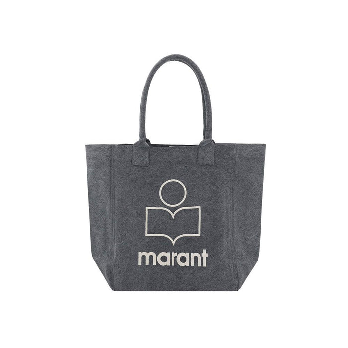 Isabel Marant YENKI Fade Black Leather Tote Bag