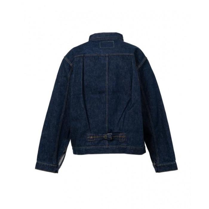 Maison Mihara Yasuhiro Indigo Washed Denim Jacket Women’s C15BL035