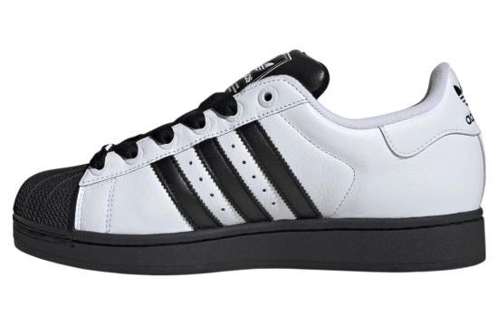 Adidas White Leather Low-Top Sneakers for Men