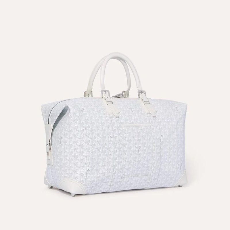 GOYARD Unisex White Bowling 45 Clutch Bag BOWLIN045 TY50 CL50P
