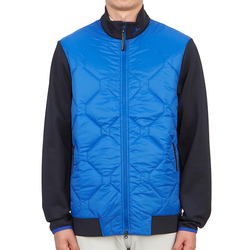 J LINDEBERG Men’s Golf Mid Layer Padded Jacket Navy