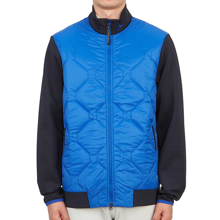 J LINDEBERG Men’s Golf Mid Layer Padded Jacket Navy