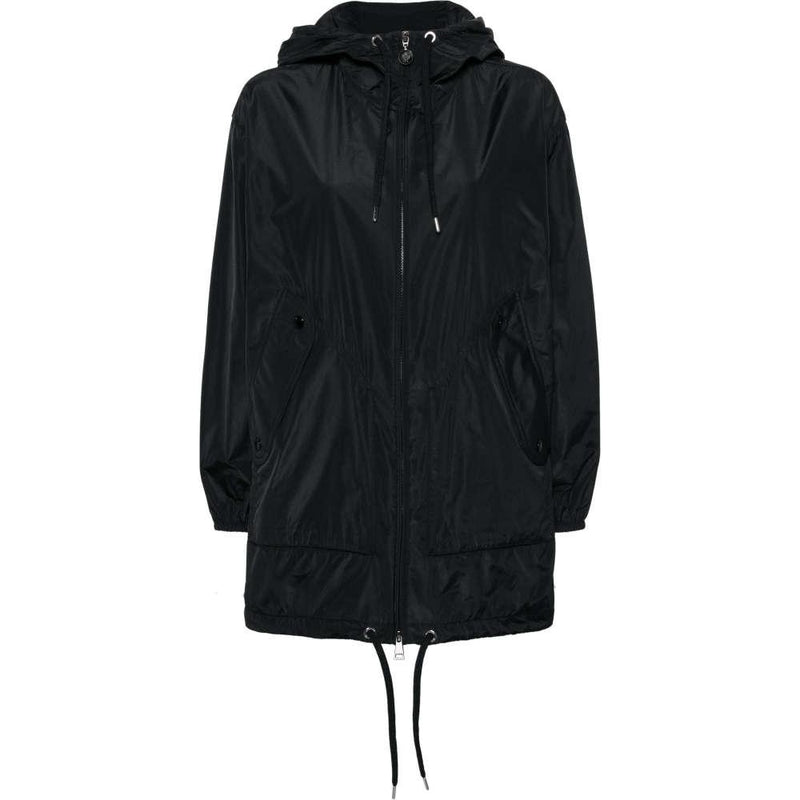Moncler Melia Logo Patch Black Women’s Jacket