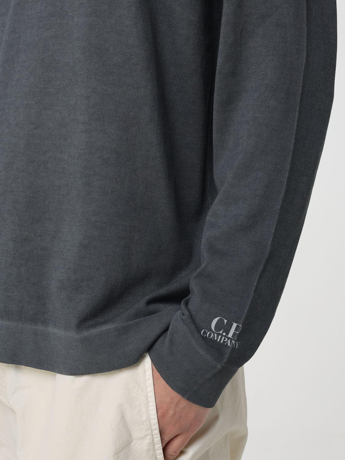 CP Company Knit Cotton Crewneck Sweatshirt for Men