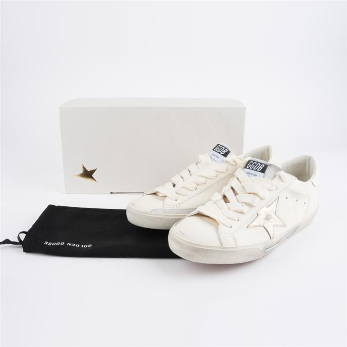 GOLDEN GOOSE Superstar Low-Top Sneakers White Leather Men’s