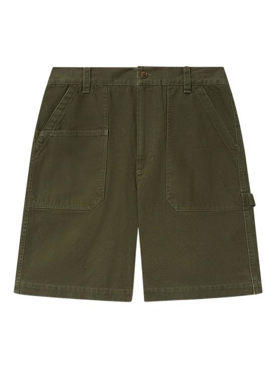Isabel Marant Men’s Cotton Drawstring Shorts SH0277HA D1E01H 67KI KHAKI DOM