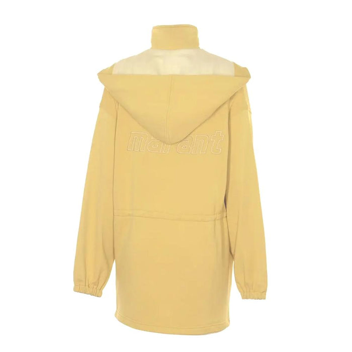 Isabel Marant hooded fleece windbreaker jacket honey oversized