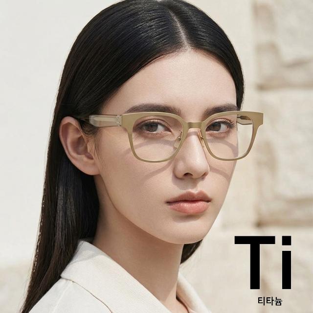 CELINE Matte Gold Titanium Unisex Eyeglass Frames CL41456 DDB