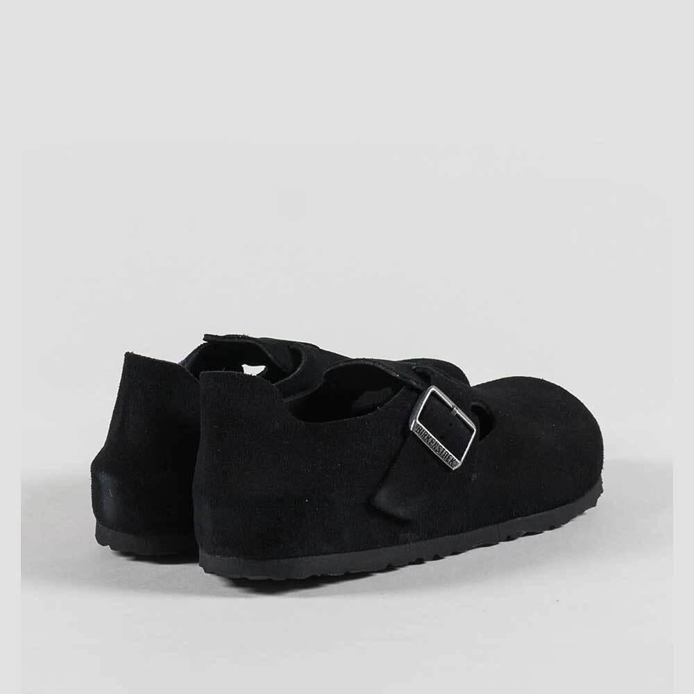 Birkenstock London Leather Low-Top Sneakers Men Black