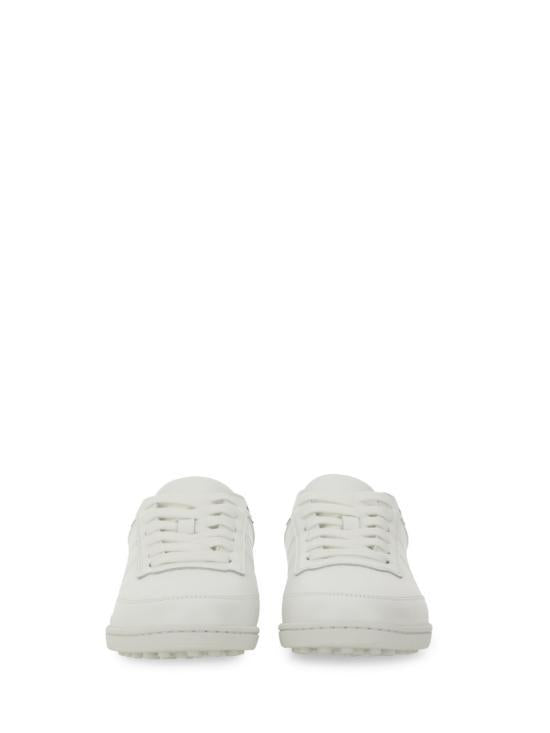 A.P.C. White Leather Low-Top Sneakers PXCBNM56146AAB WHITE DOM