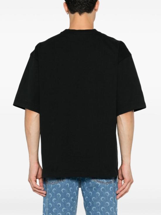 AXEL ARIGATO Black Cotton Short Sleeve T-Shirt A1460005BLACK DOM