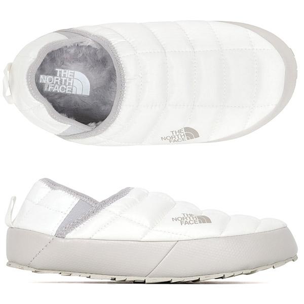 The North Face ThermoBall Traction Padded Mules White/Gray Unisex NF0A3V1H 32F1