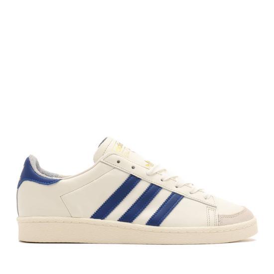 Adidas White Leather Low-Top Sneakers for Men JI0150 DOM