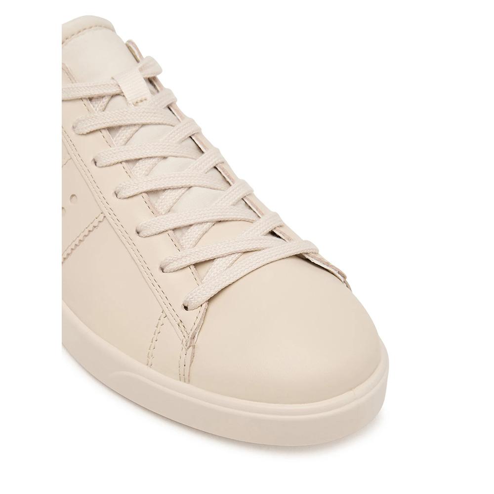 ecco Street Lite Women’s Low-Top Leather Sneakers White