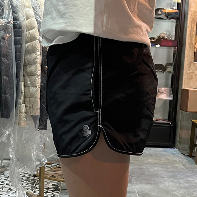 Isabel Marant VICENTE Logo Swim Shorts Black Men’s