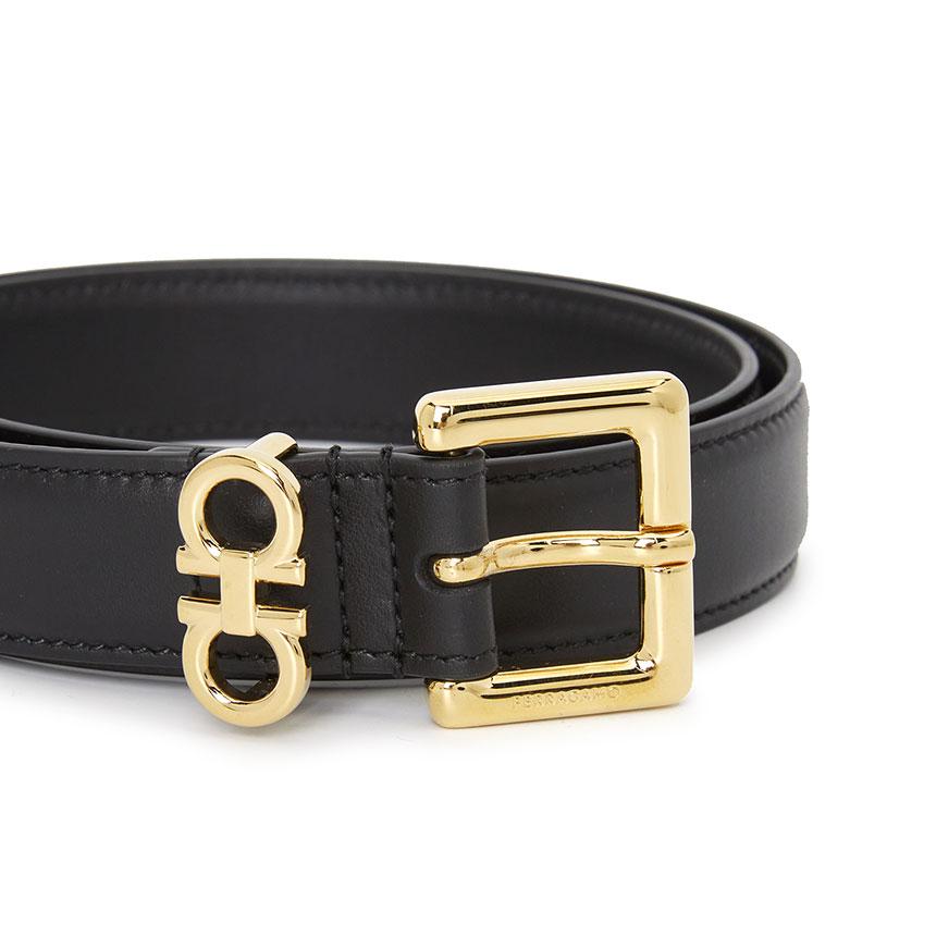 Ferragamo Gancini Women's Leather Belt 23 0346 001 0780415