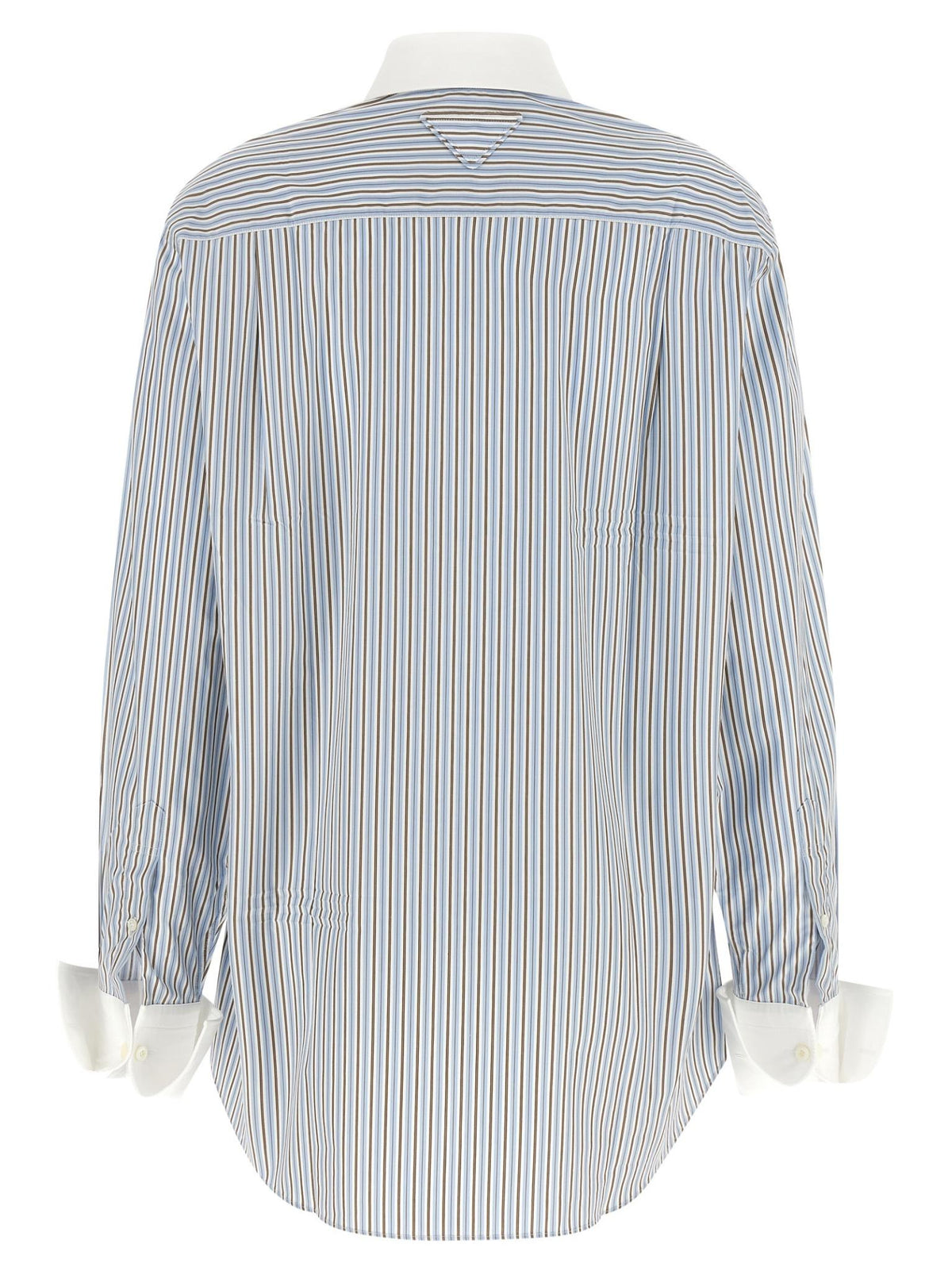 PRADA Long Sleeve Black Button-Up Shirt