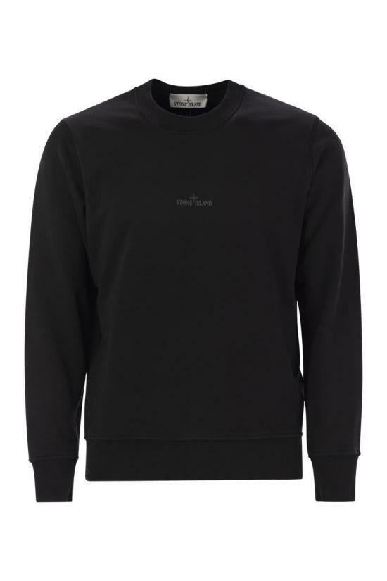 STONE ISLAND Organic Cotton Fleece Sweatshirt for Men K1S15 S0083 V0029