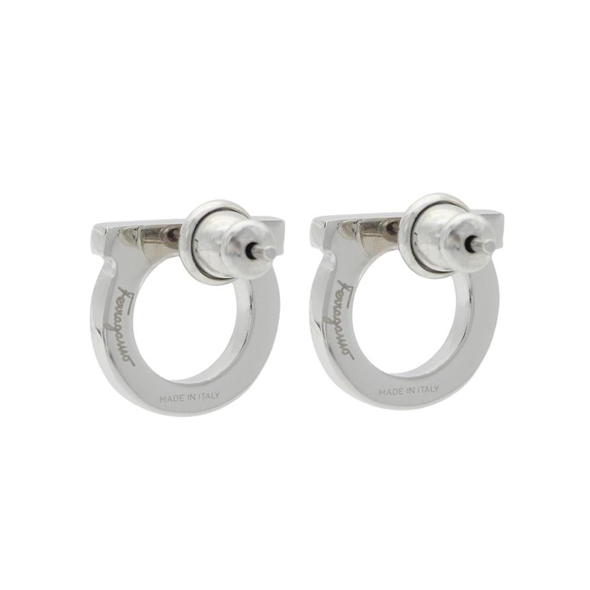 Ferragamo Gancini Crystal Large Women's Earrings 76 0122 002 0696574