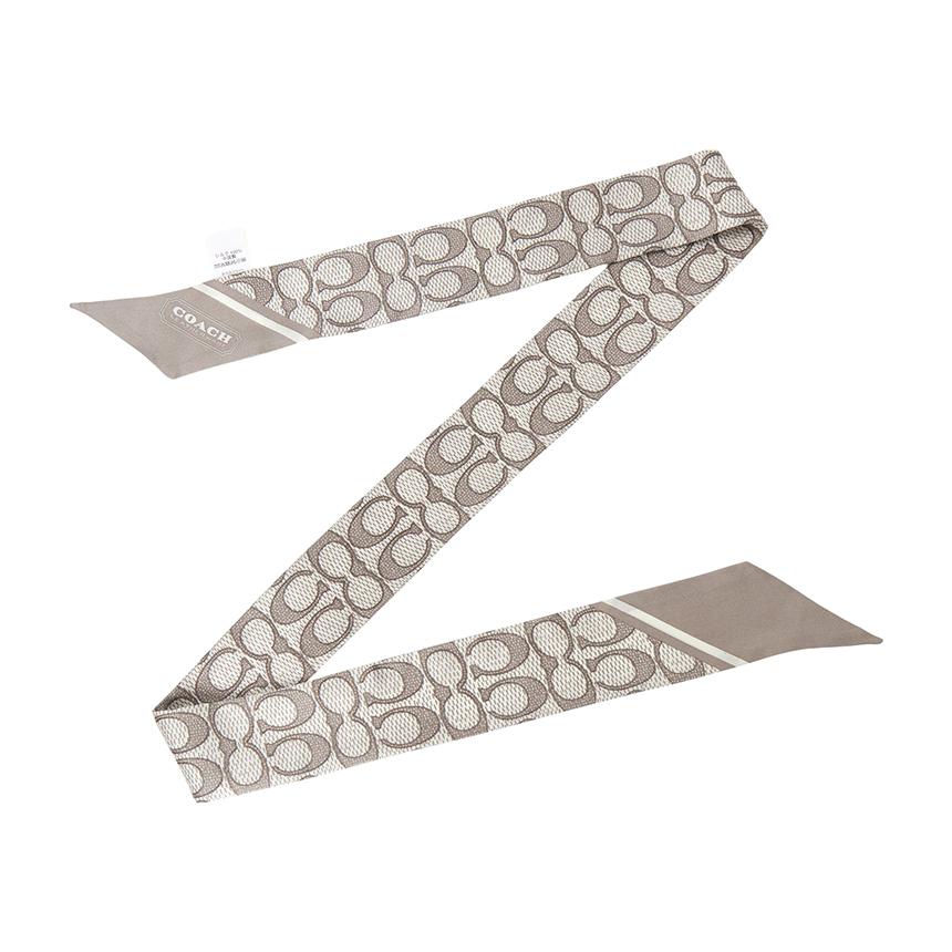 Coach Signature Women’s Silk Skinny Scarf C2783 C2J
