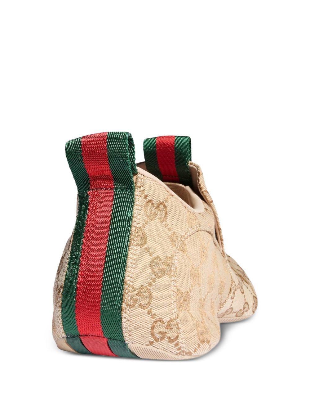 GUCCI Leather Slip-On Sneakers for Men