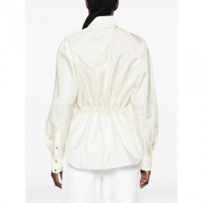 Moncler Women's Wool Long Sleeve Shirt