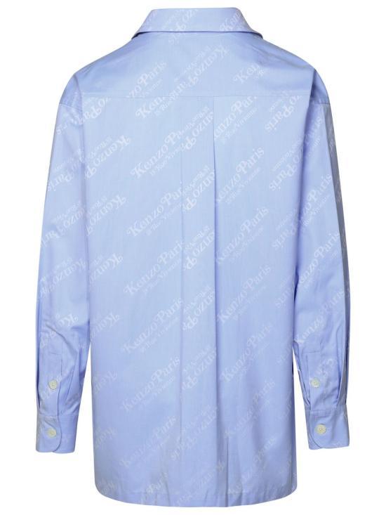 KENZO Verdy Oversized Long Sleeve Shirt FE55CH5079 JM64